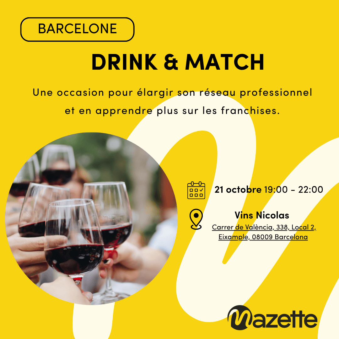 Drink and Match d'octobre Barcelone