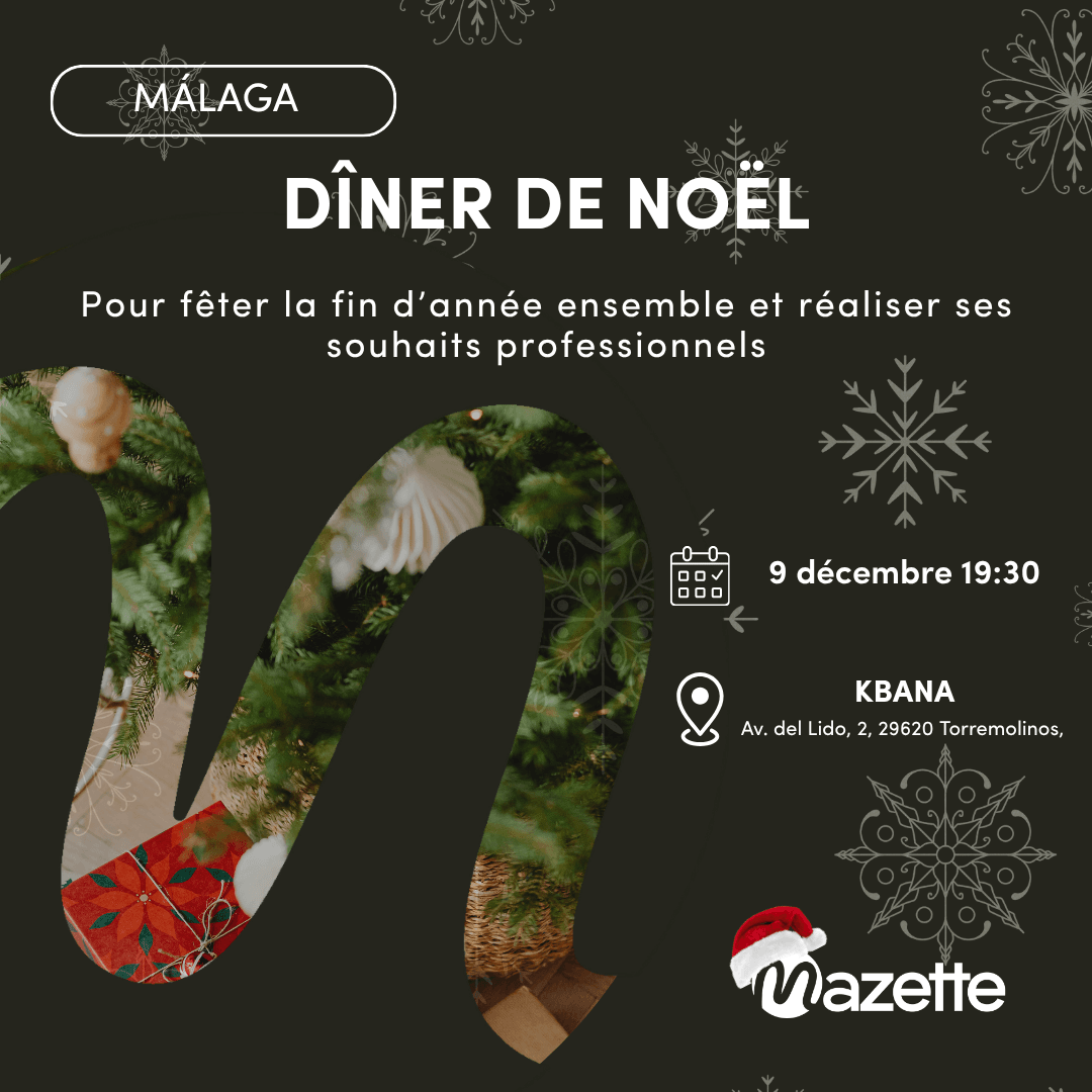 Dîner de Noël Mazette – Málaga 🎄