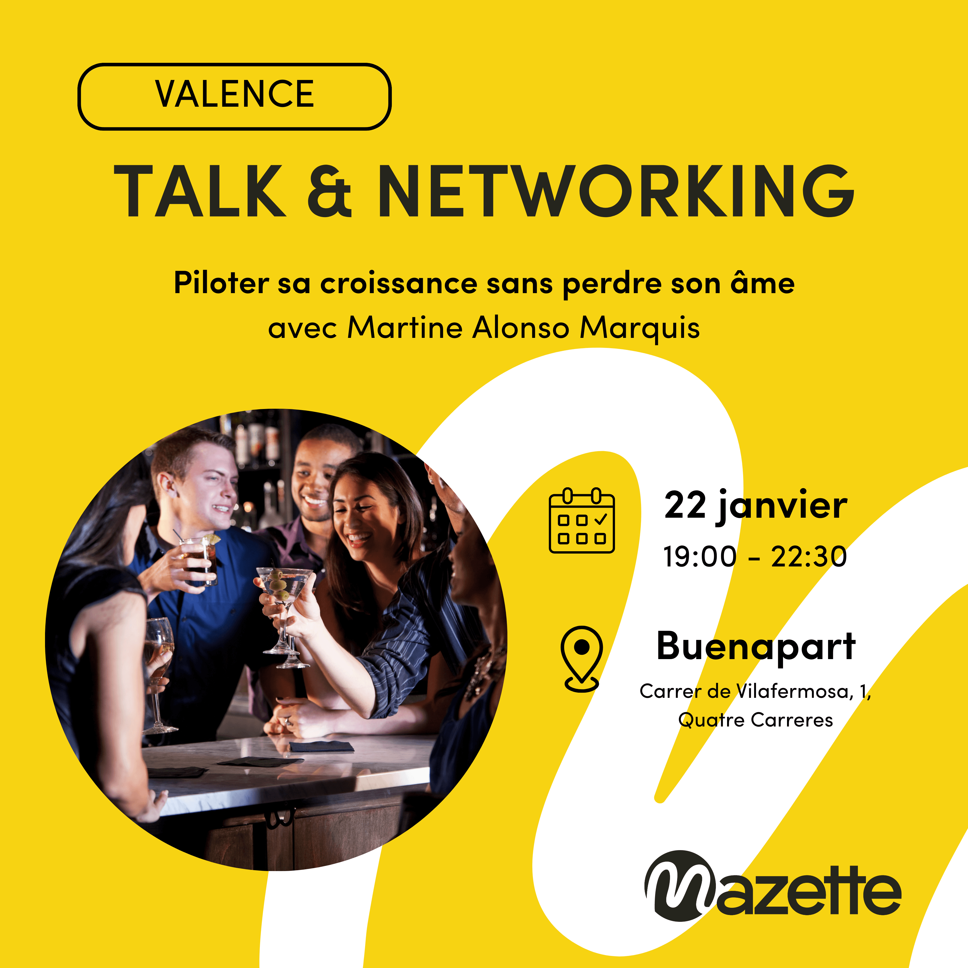 Talk & Drink Mazette Valence
