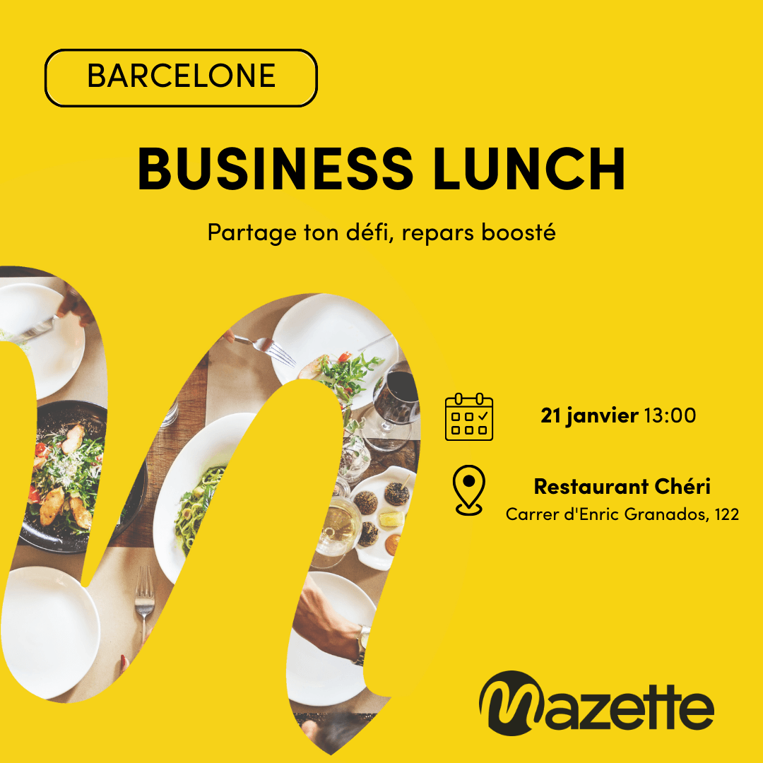 Business lunch Barcelone