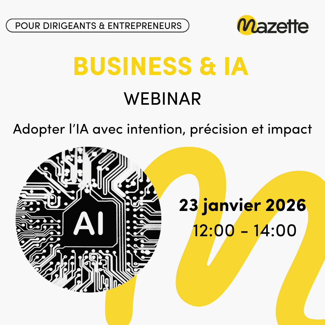 Webinar : Adopter l’IA avec intention, précision et impact