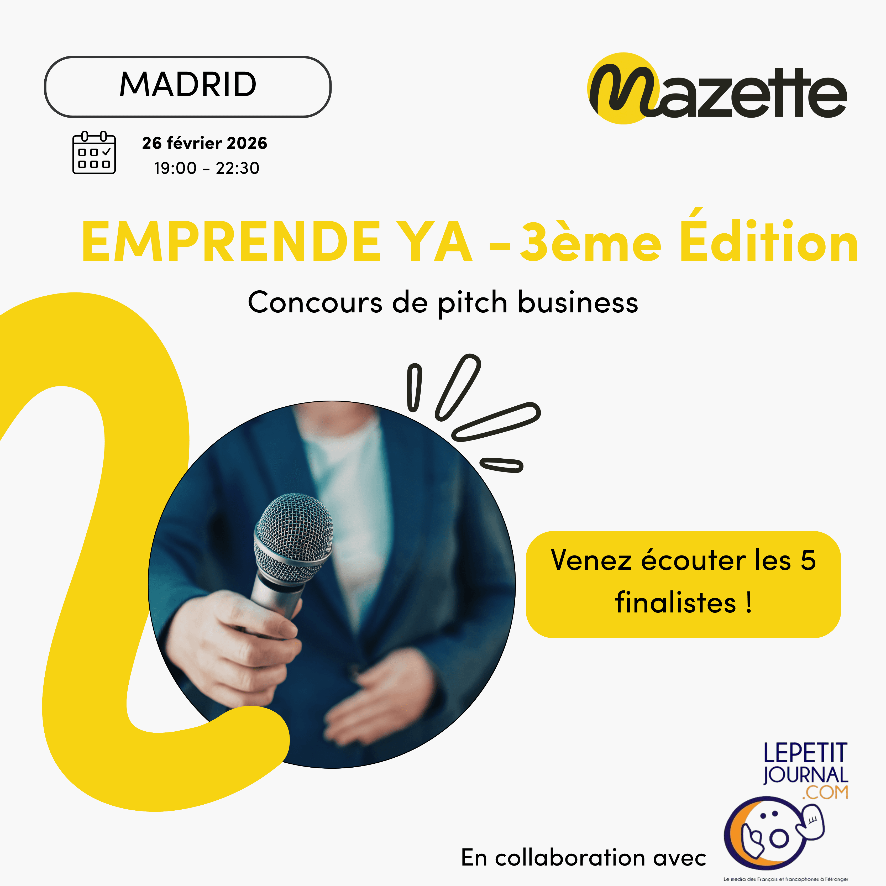 Soirée Emprende Ya !