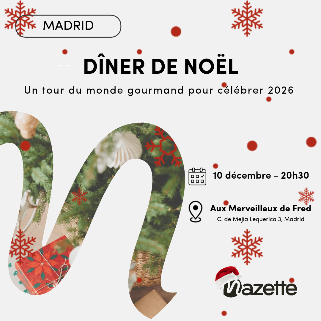 Dîner de Noël Mazette Madrid 🎄