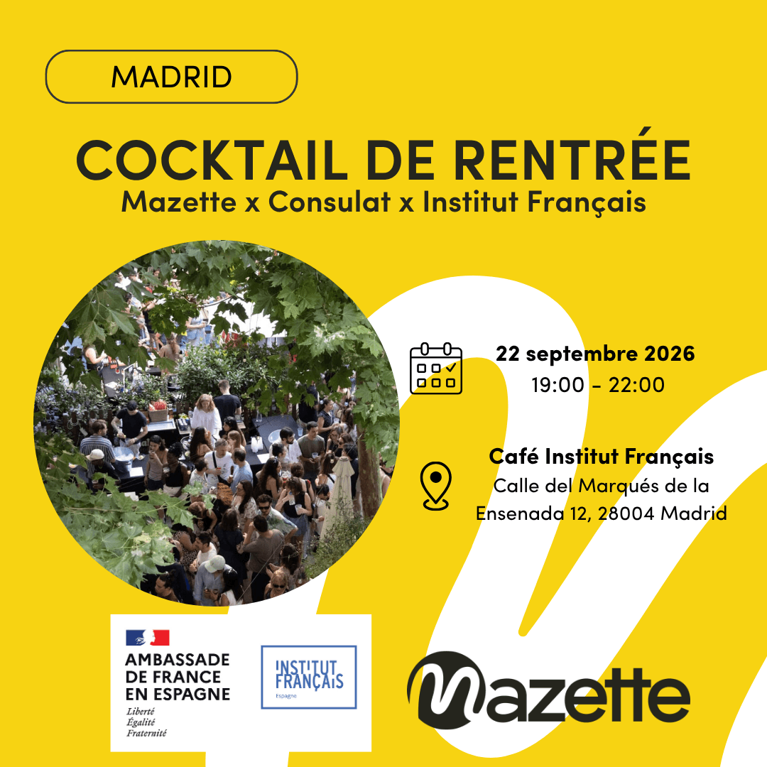 Cocktail de rentrée : Mazette x Consulat x Institut Français
