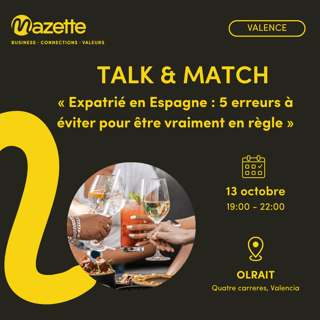 Talk & Match - Expatrié en Espagne : 5 erreurs à éviter pour être vraiment en règle