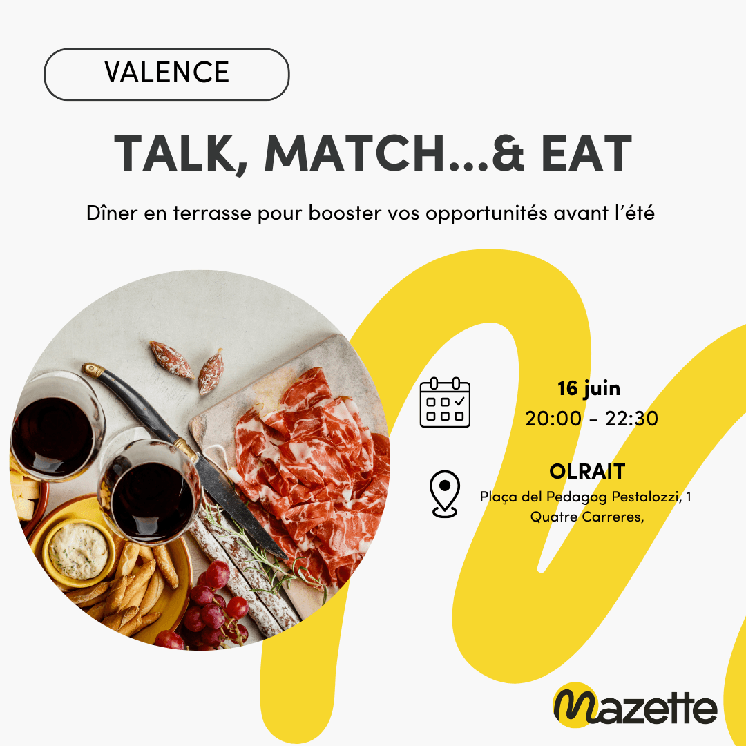 Talk, Match...& Eat à Valence