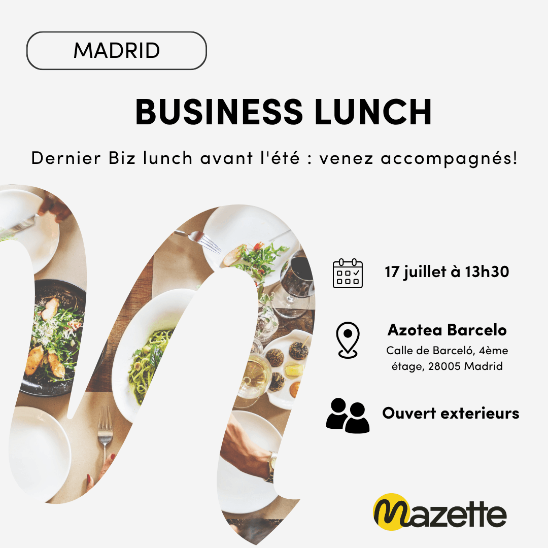 Business Lunch à Madrid